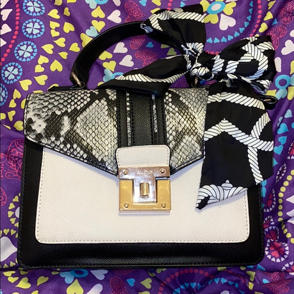Snake Print Purse